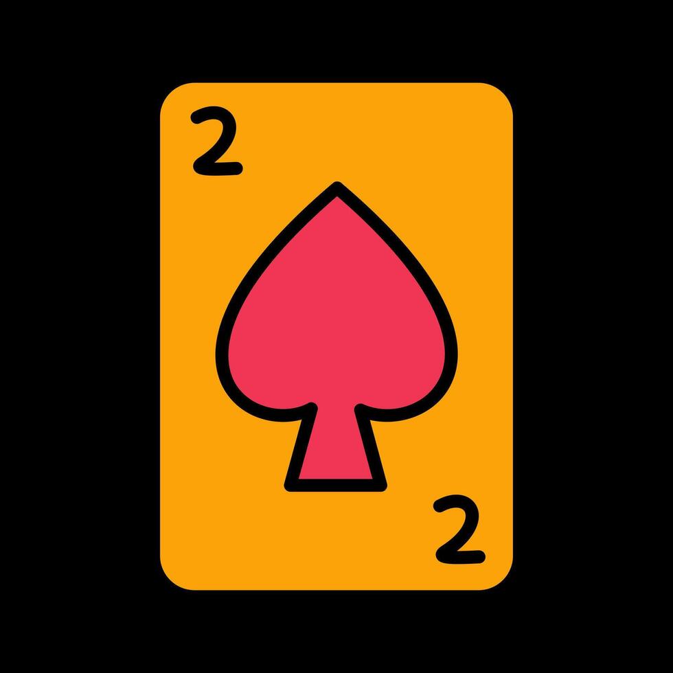 Spades Card Vector Icon