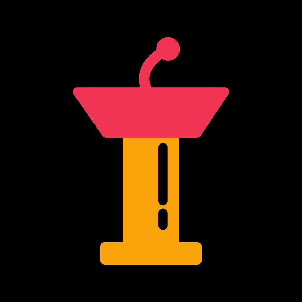 Podium Vector Icon