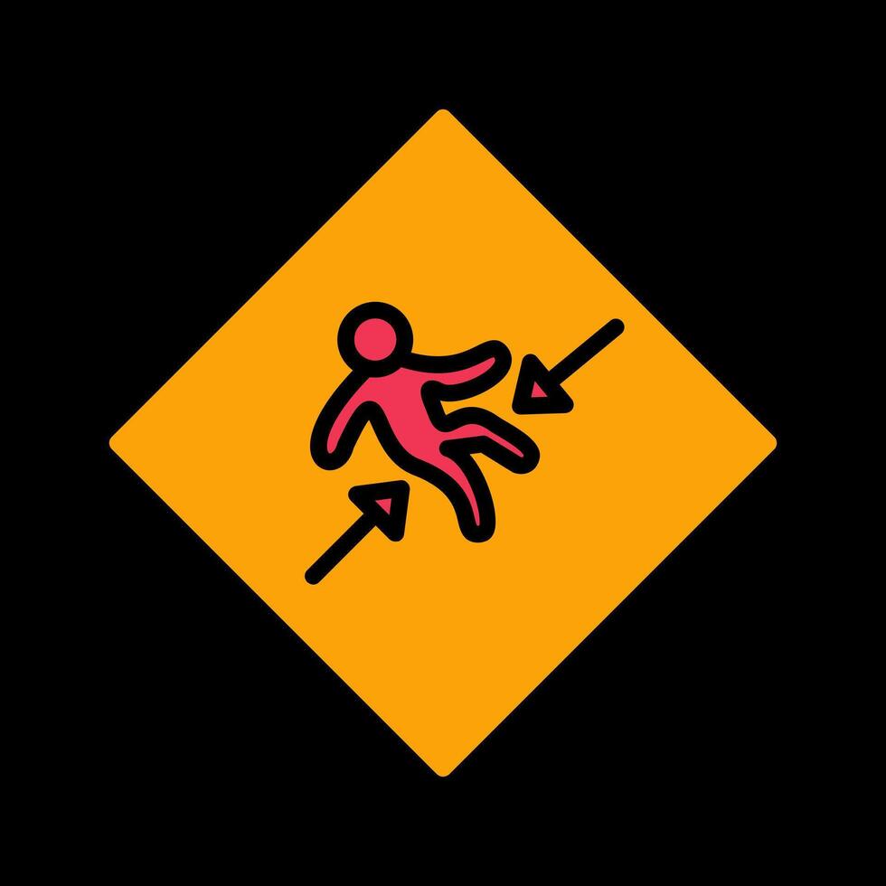 Crush Zone Vector Icon