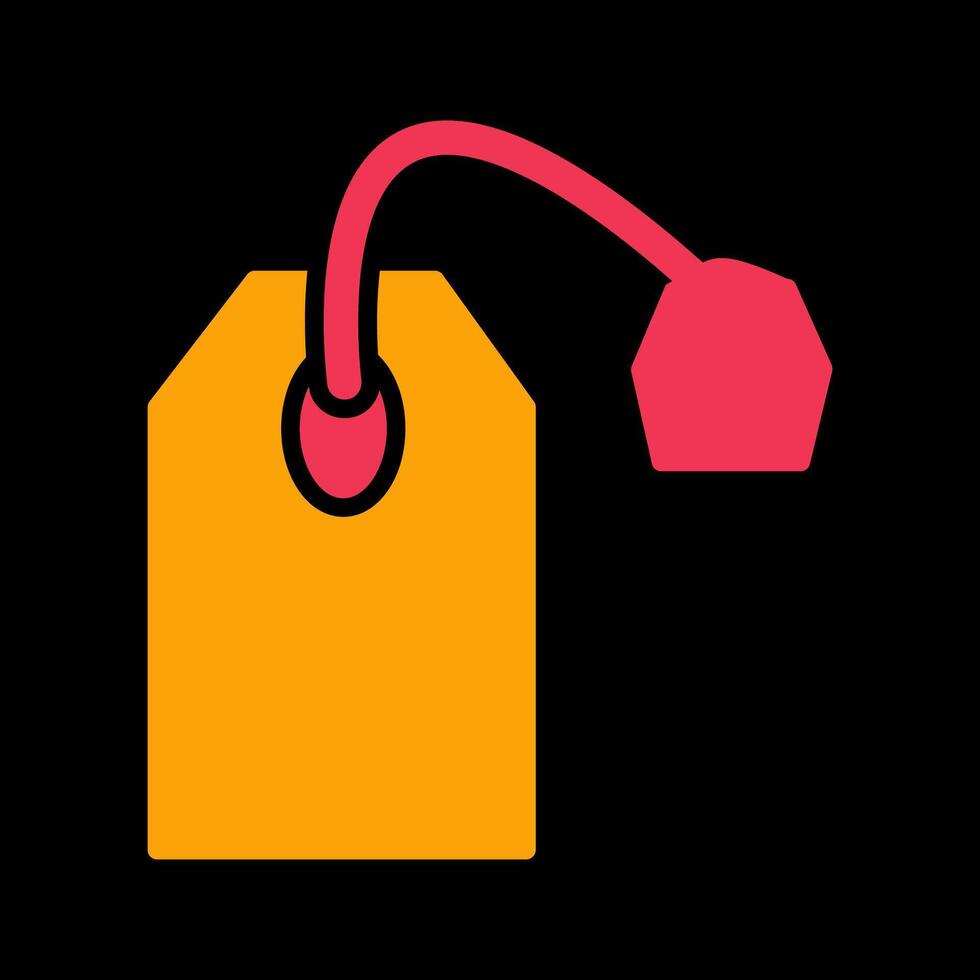Tea Bag Vector Icon