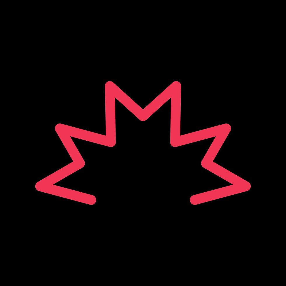 Danger of Welding Flash Vector Icon