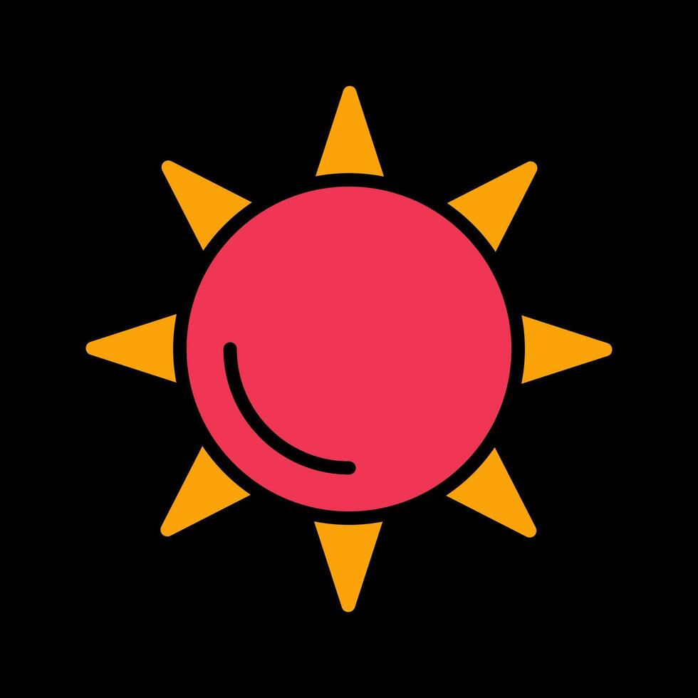 Sun I Vector Icon