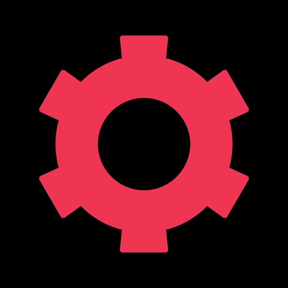 Setting Gear Vector Icon