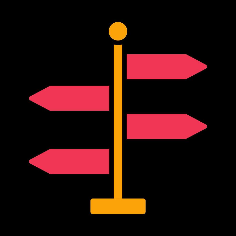 Directions Vector Icon