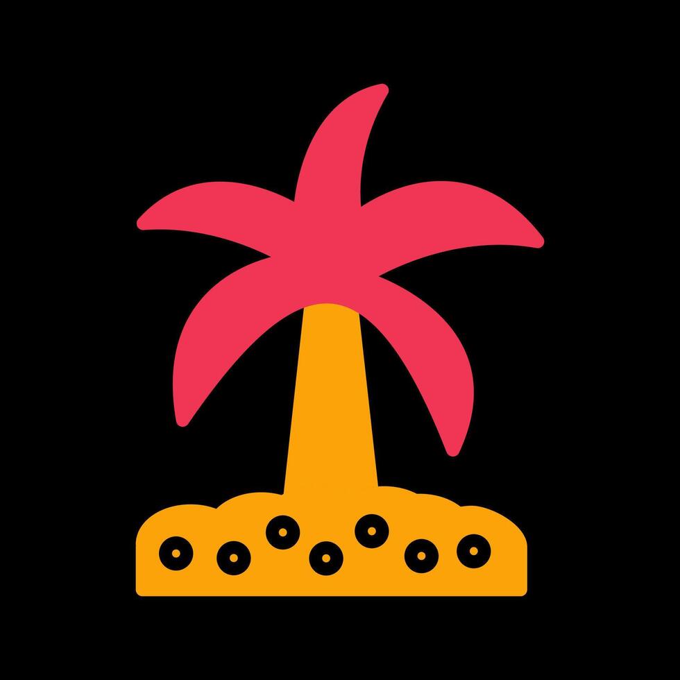 Coconut trees Vector Icon