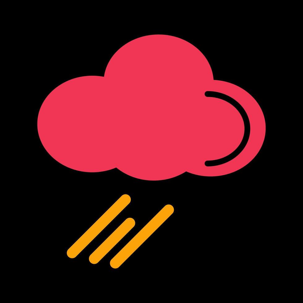 Rain Vector Icon