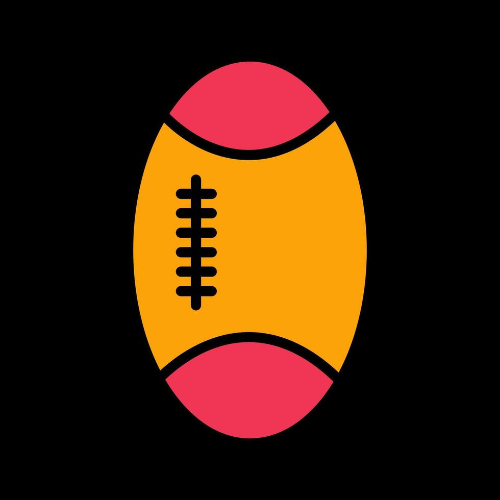 Rugby Vector Icon