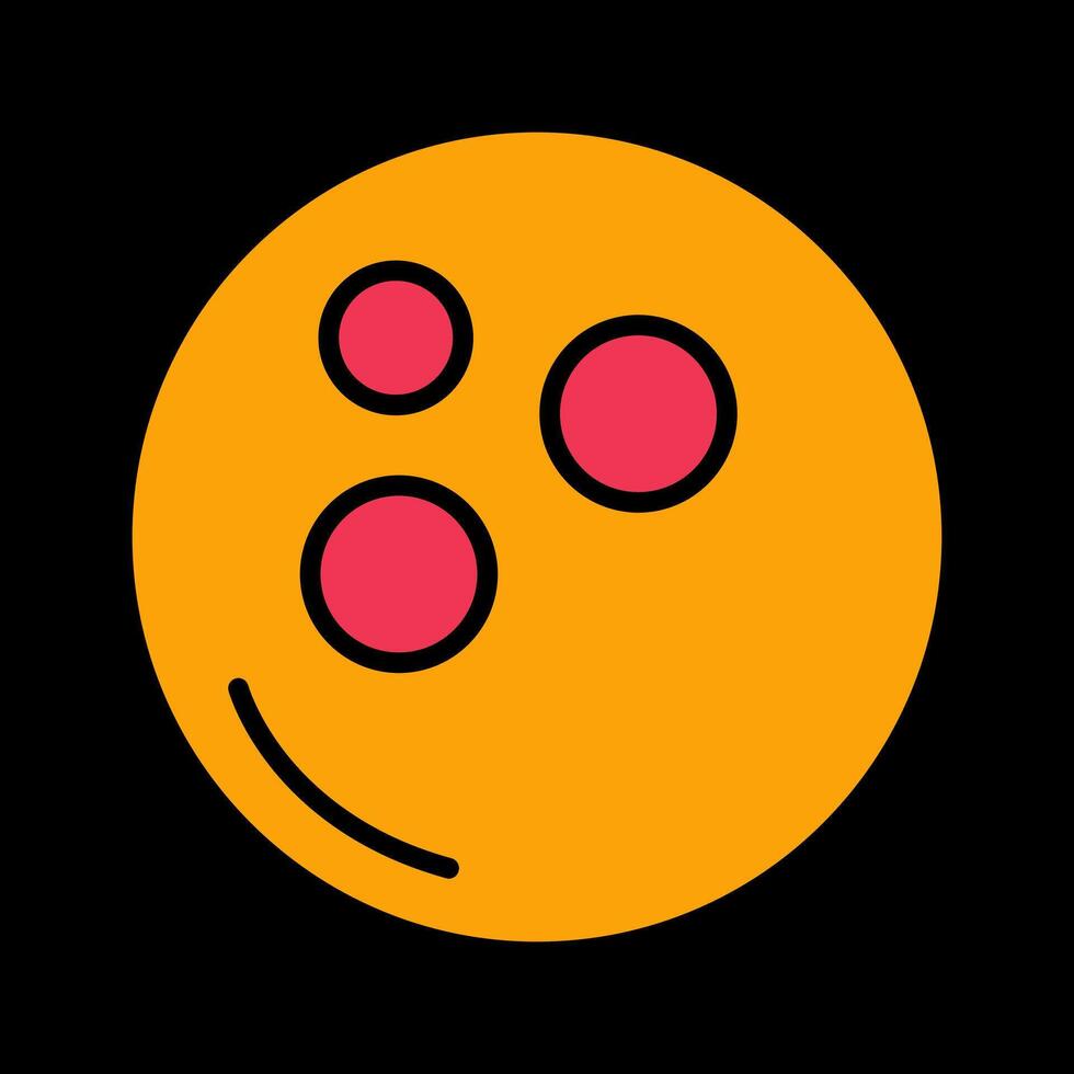 Bowling Ball Vector Icon