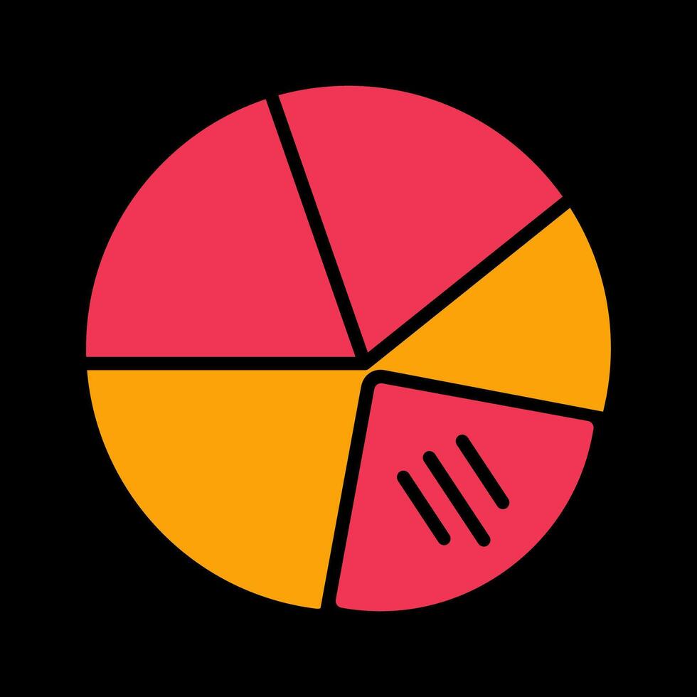 Pie Chart Vector Icon