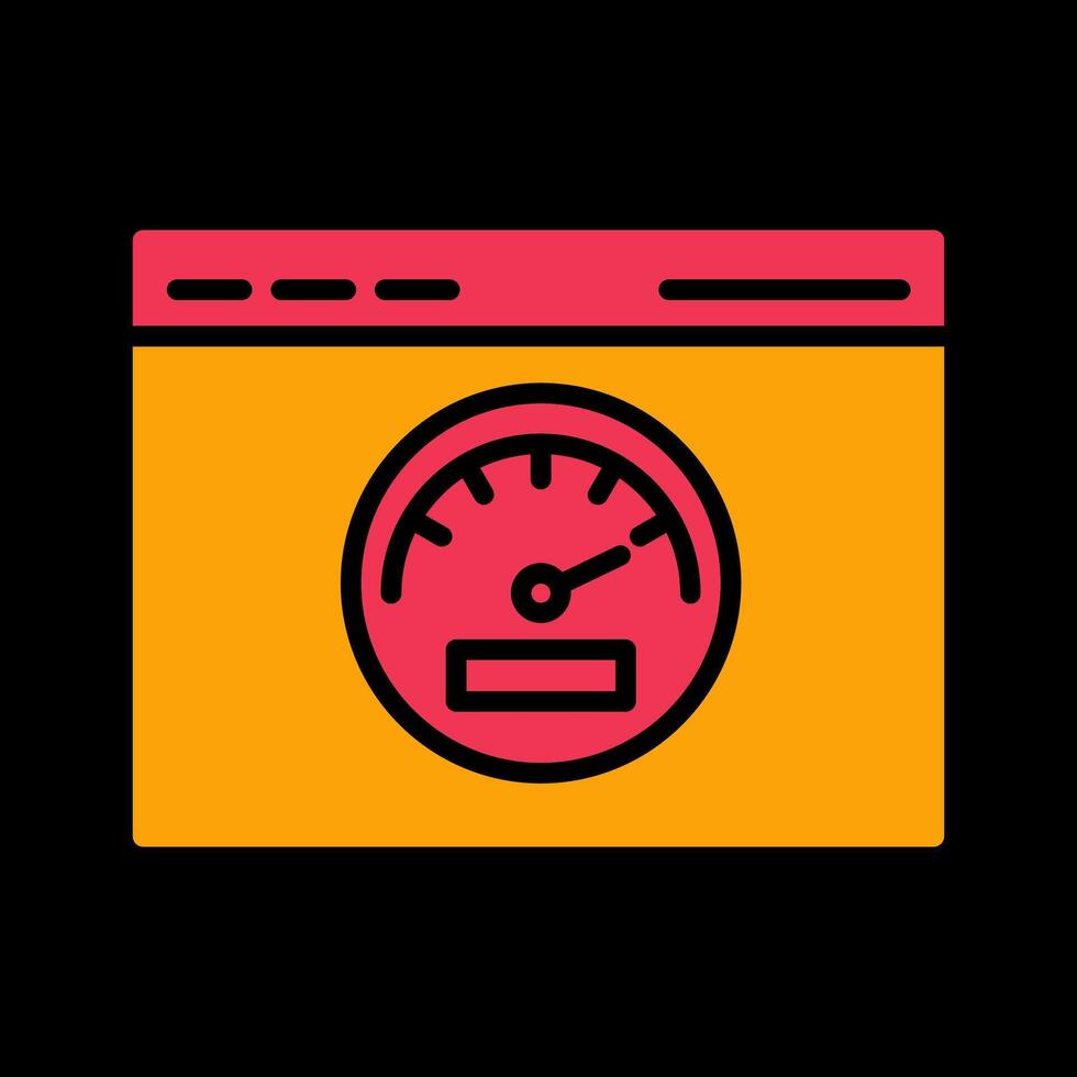 Page Speed Vector Icon