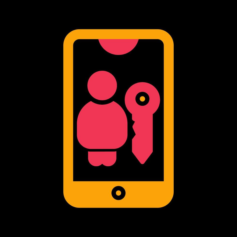 User Authentication Vector Icon