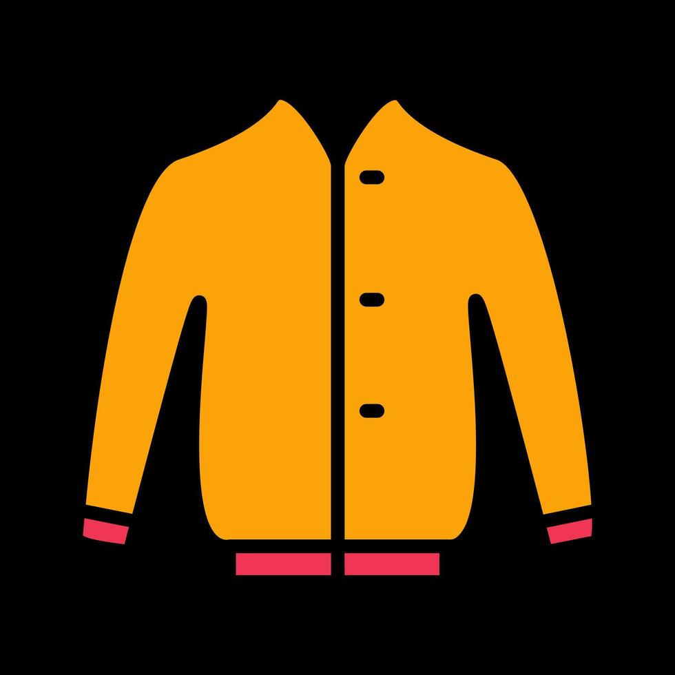 Stylish Jacket Vector Icon