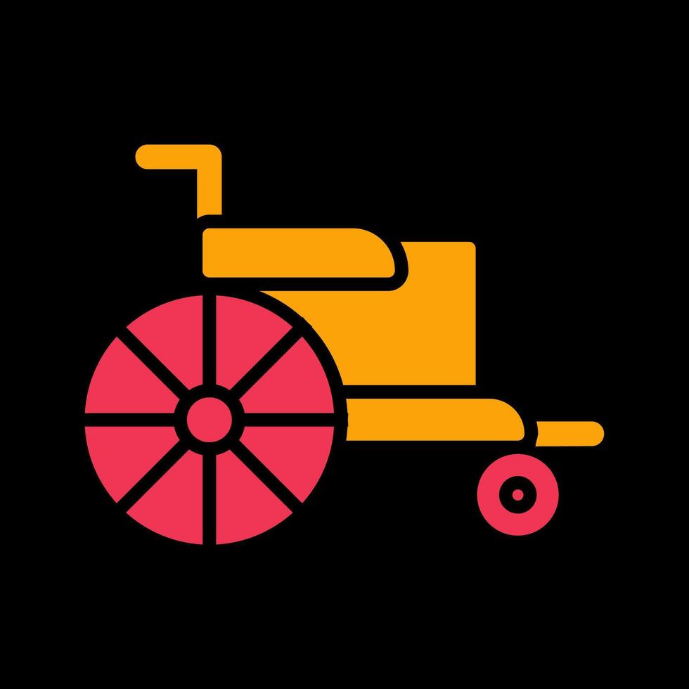 Wheelchair Vector Icon