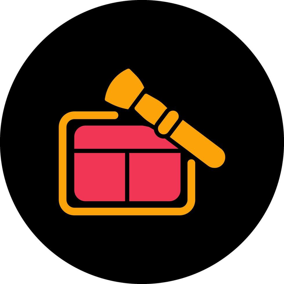 Blushon Brush Vector Icon