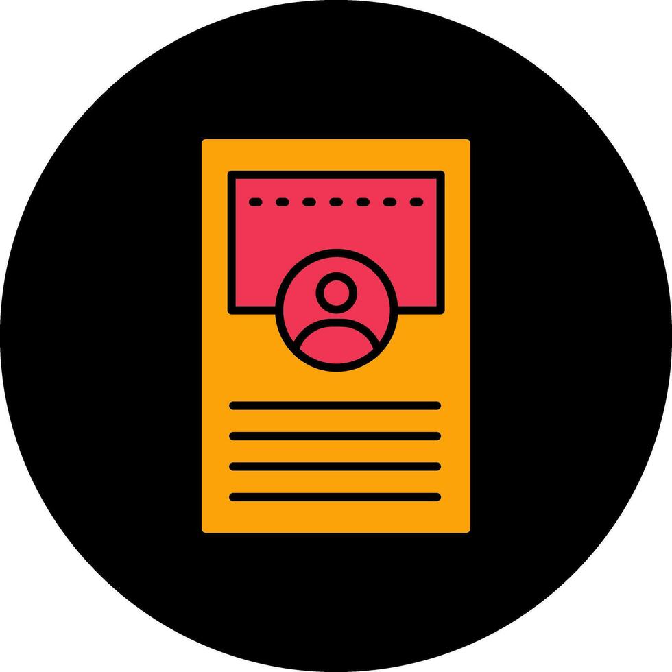 Profile Vector Icon