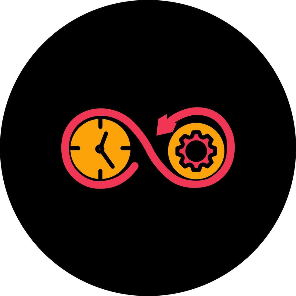 Time Optimization Vector Icon