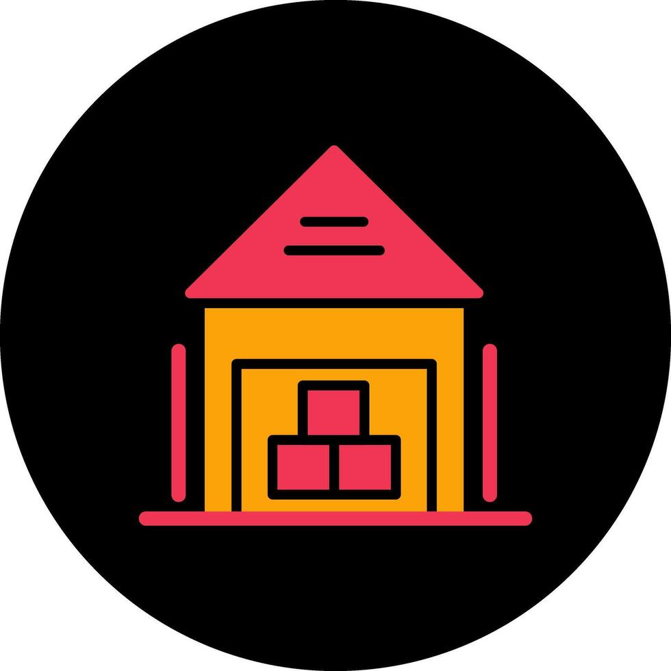 Warehouse Vector Icon