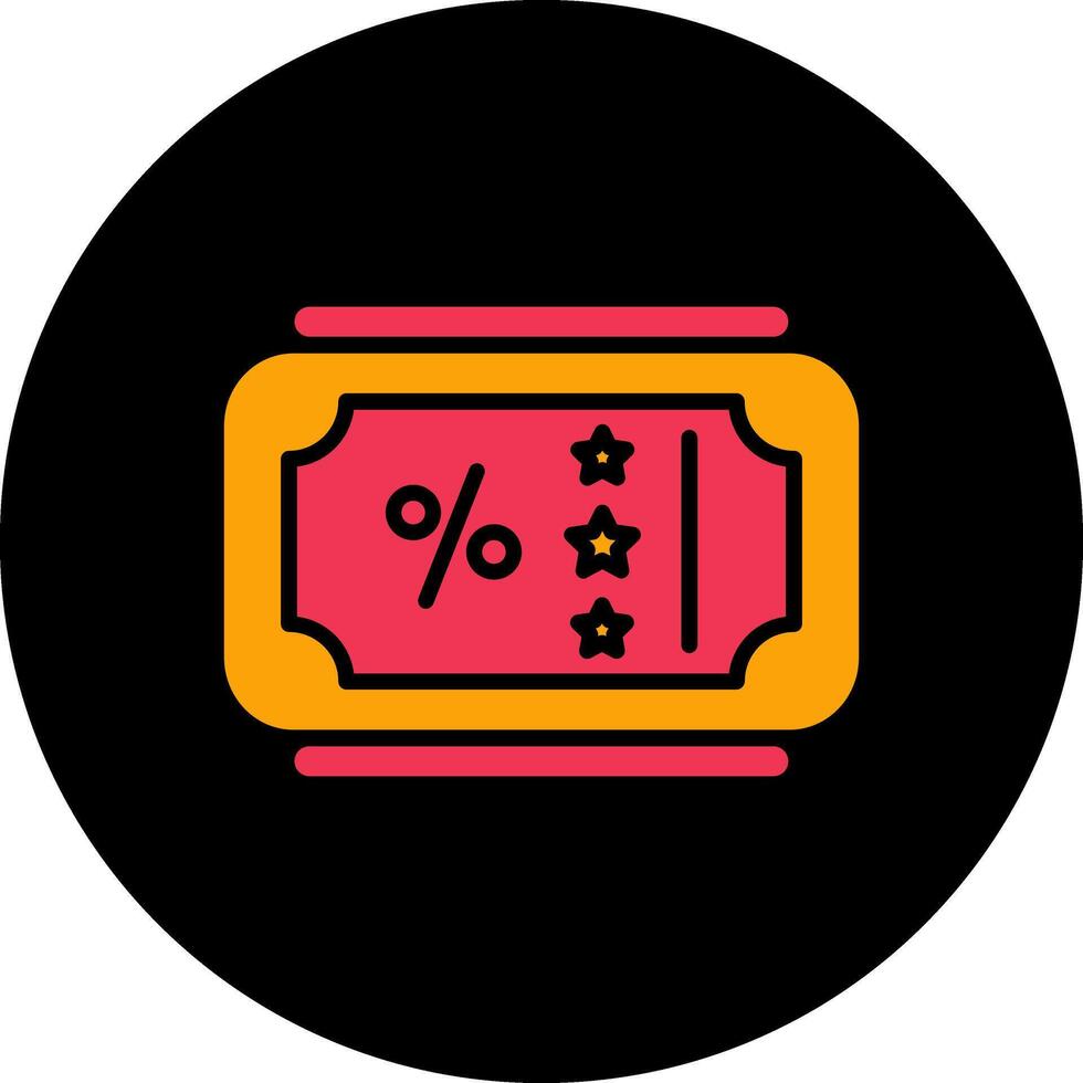 Sale Ticket Vector Icon