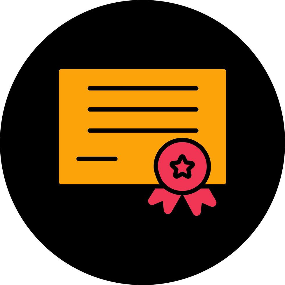 Diploma Vector Icon