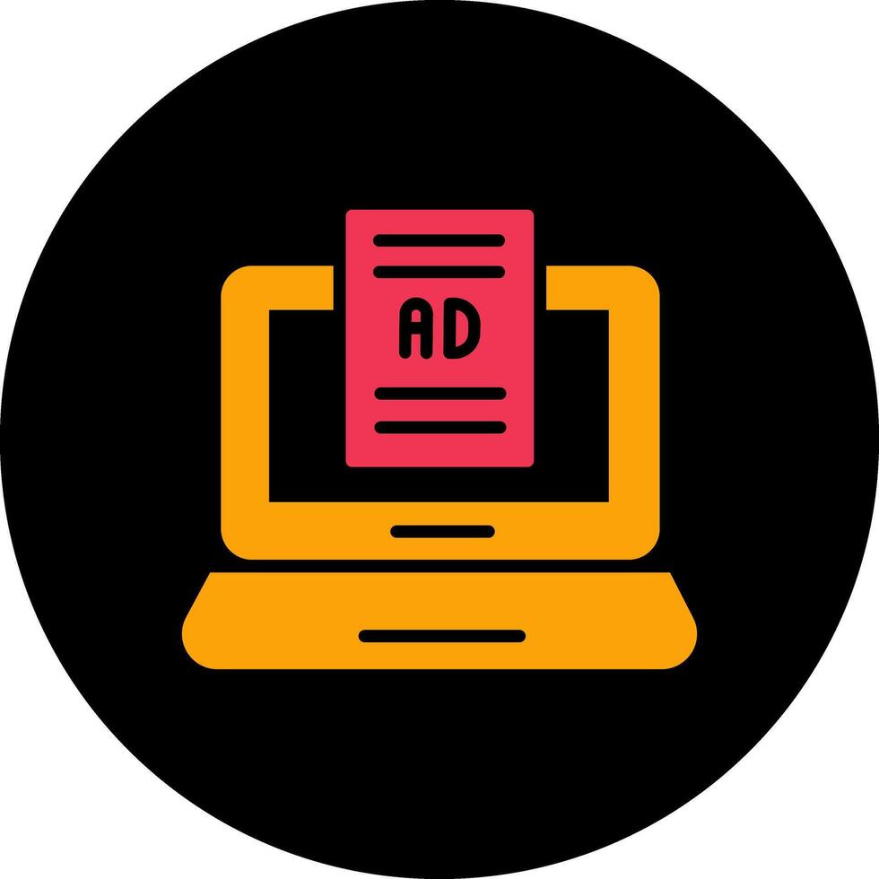 Internet Ads Vector Icon