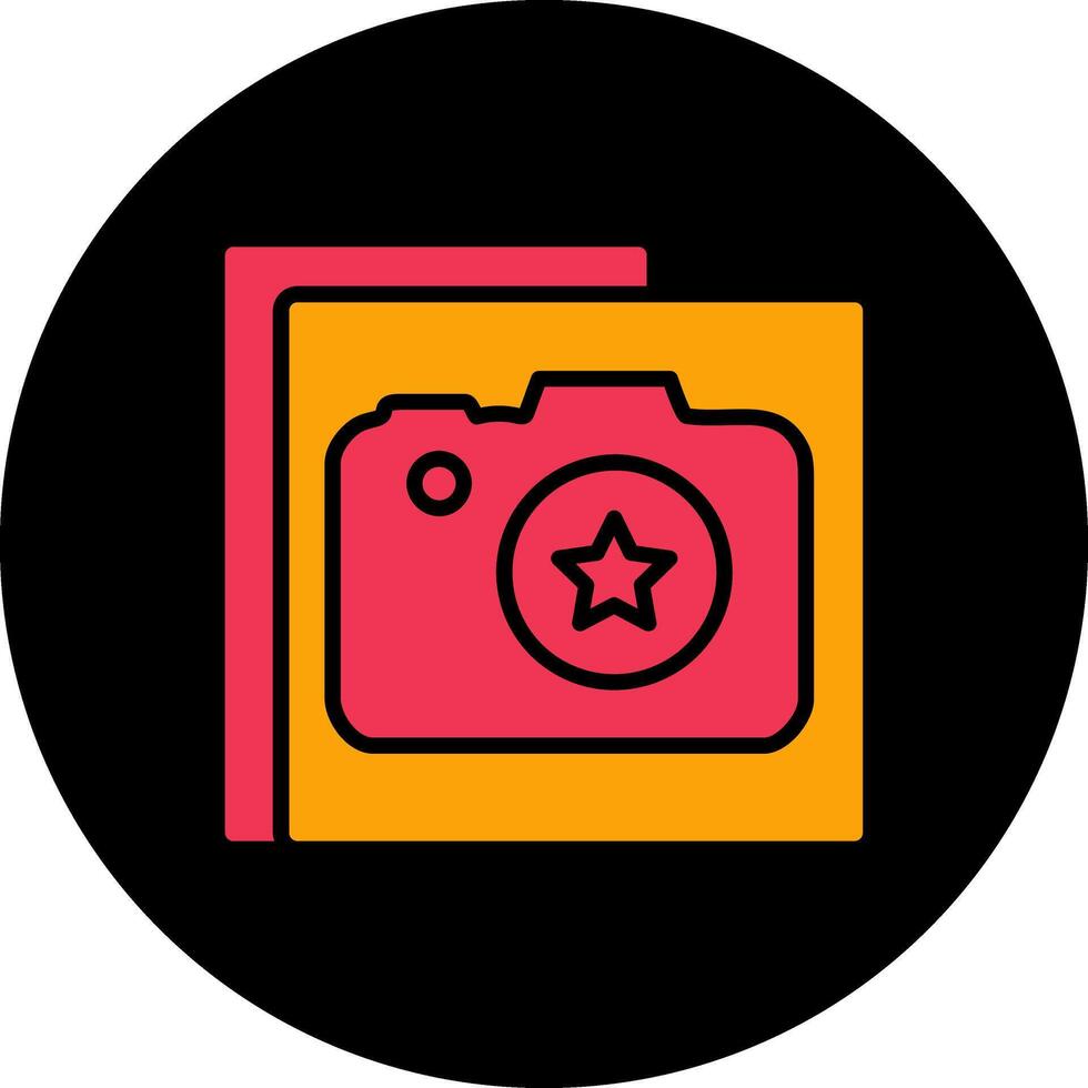 Star Photography Vector Icon