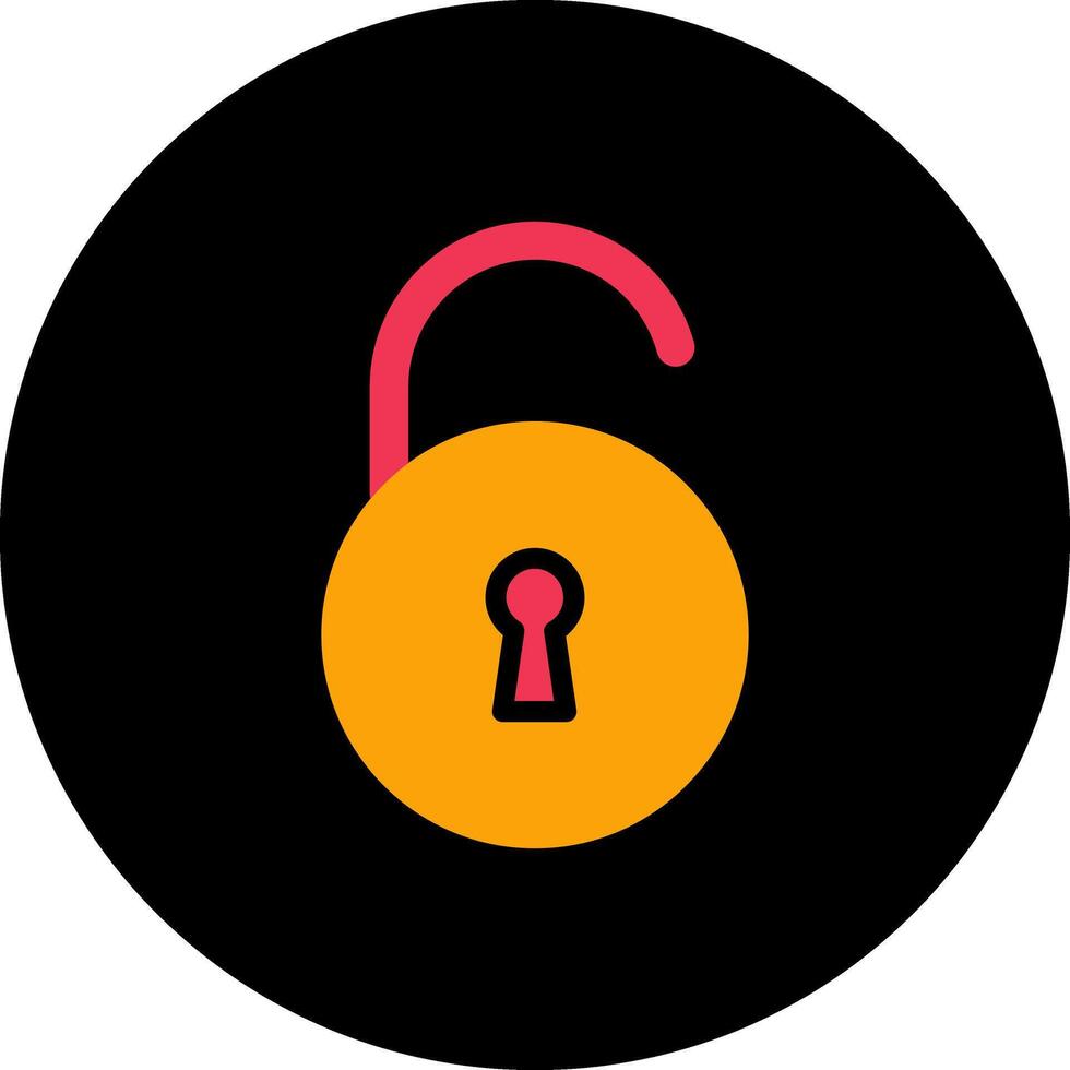 Open Lock I Vector Icon