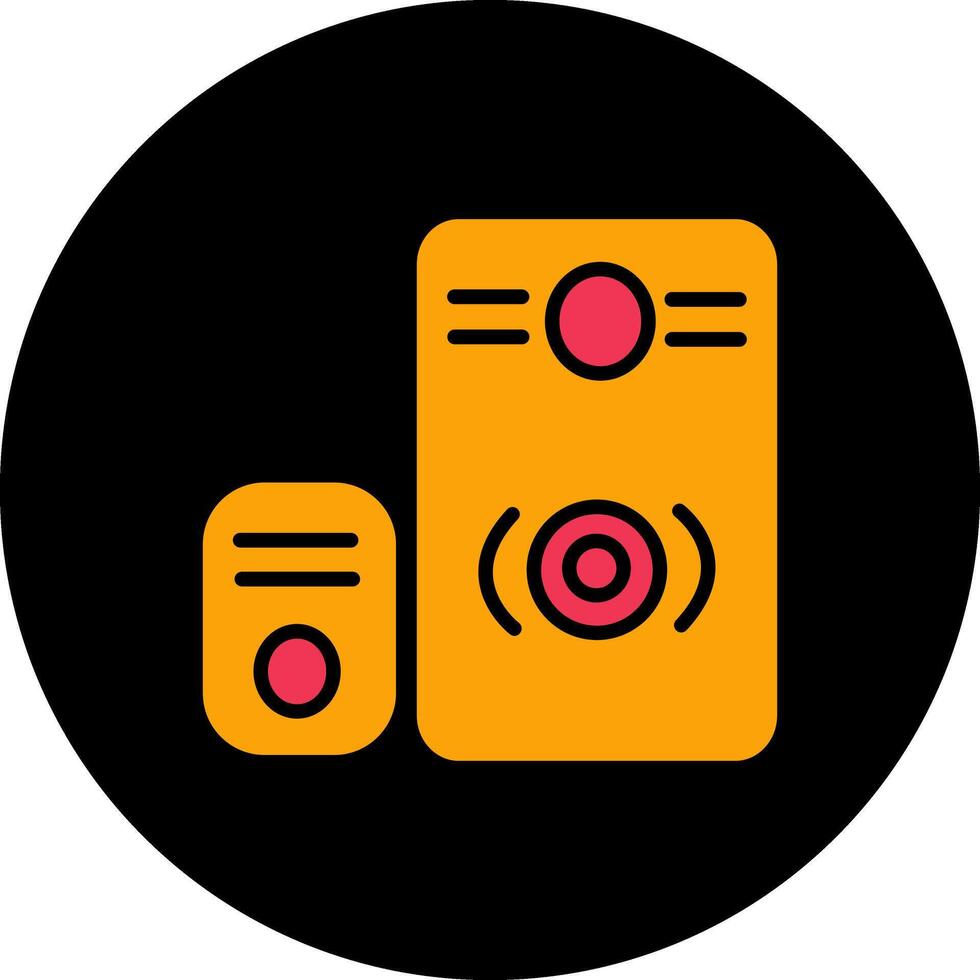 icono de vector de altavoz