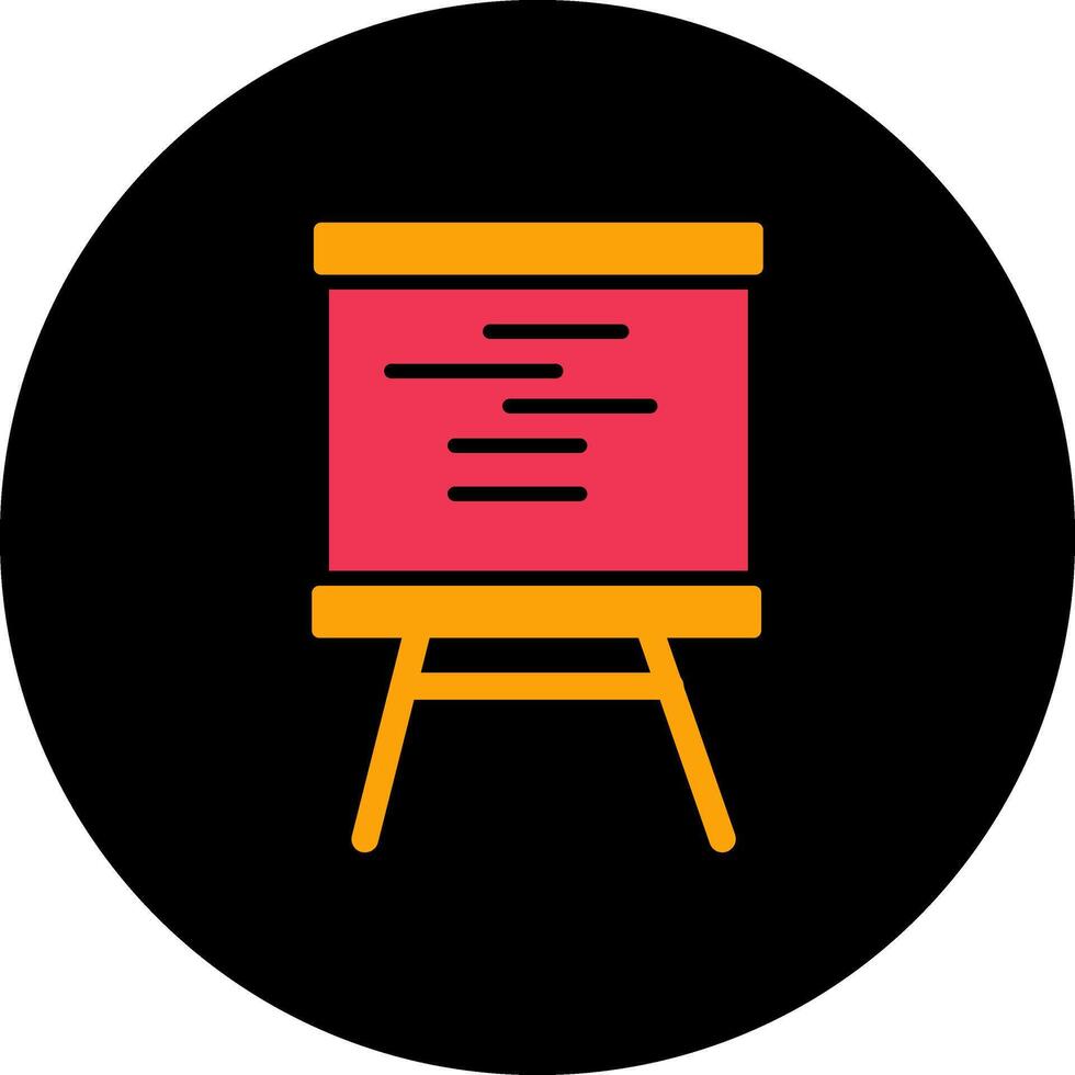 Whiteboard Vector Icon