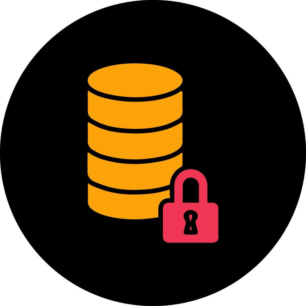 Encrypted Data Vector Icon