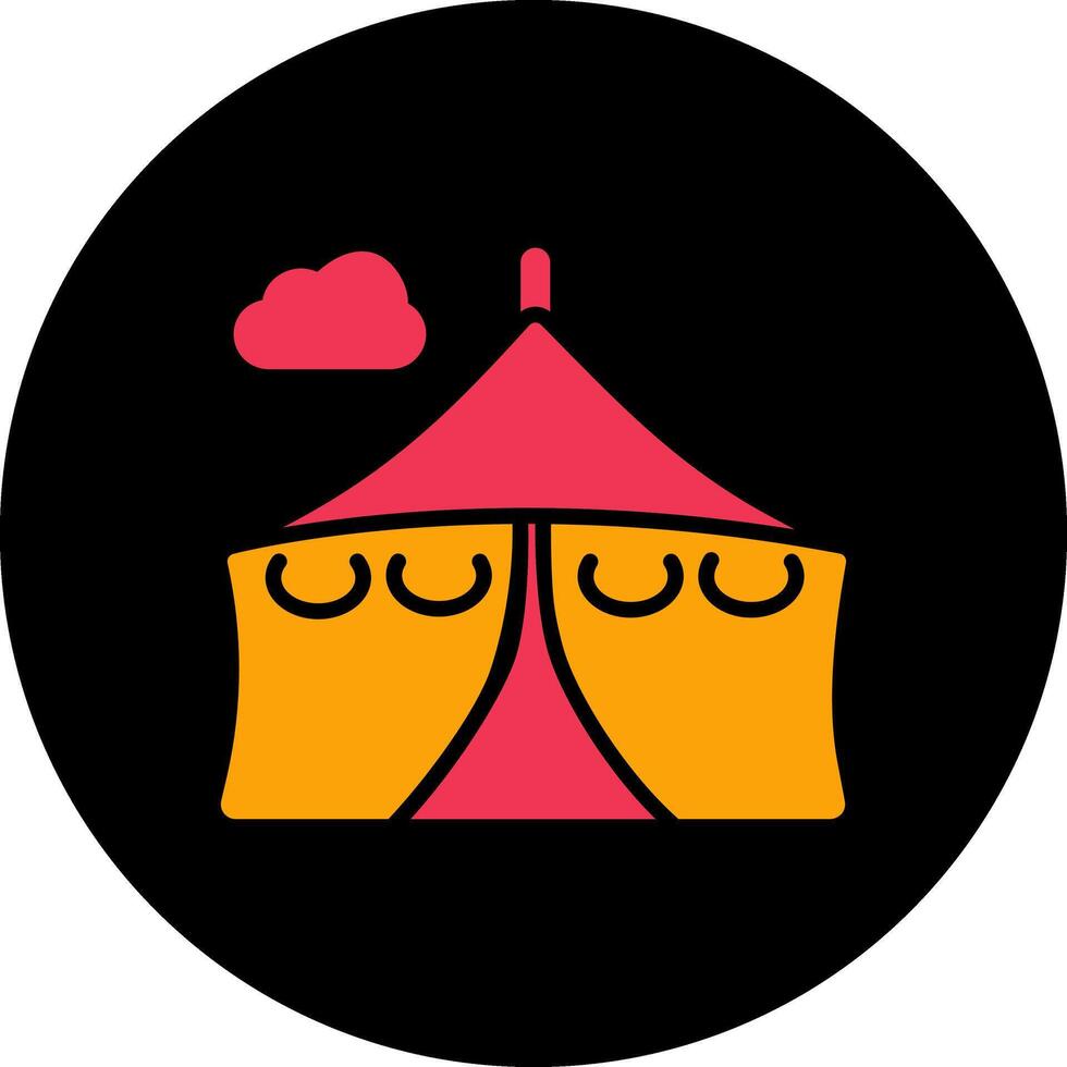 Tent Vector Icon