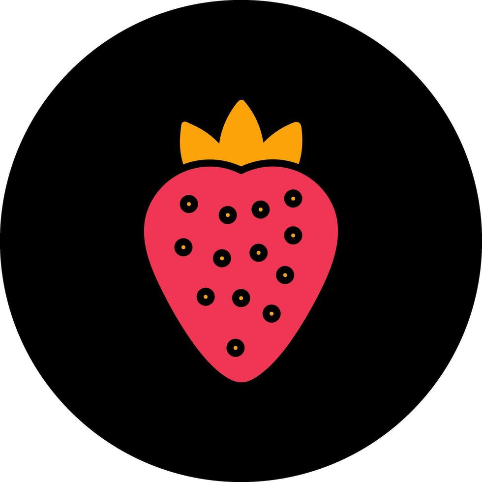 Strawberry Vector Icon