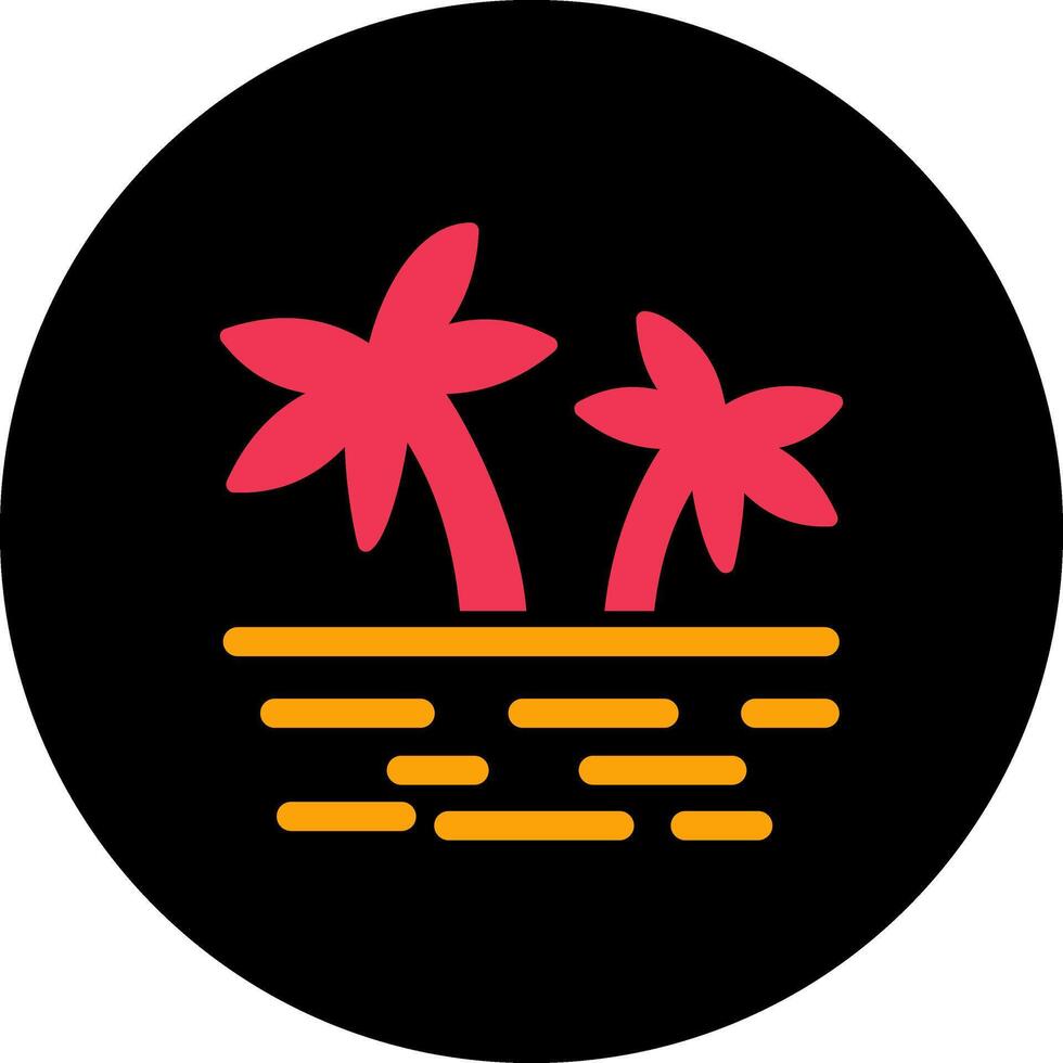 Island Vector Icon