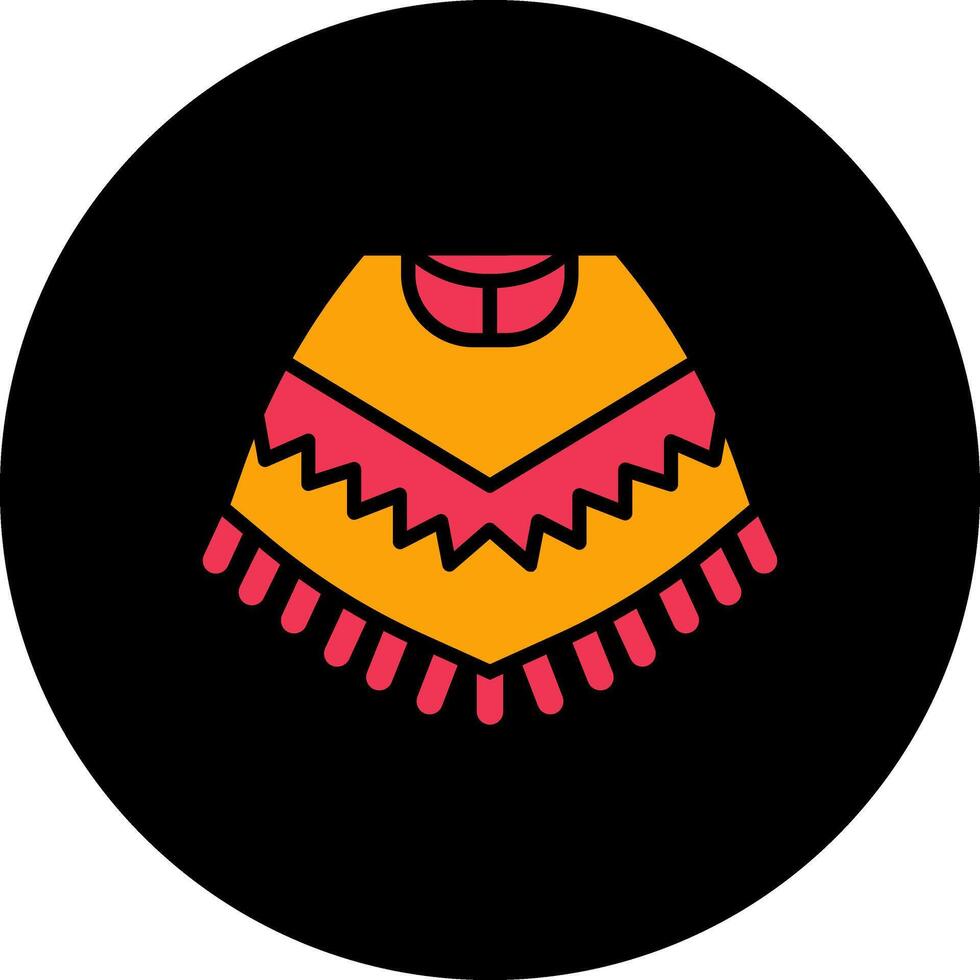 Poncho Vector Icon