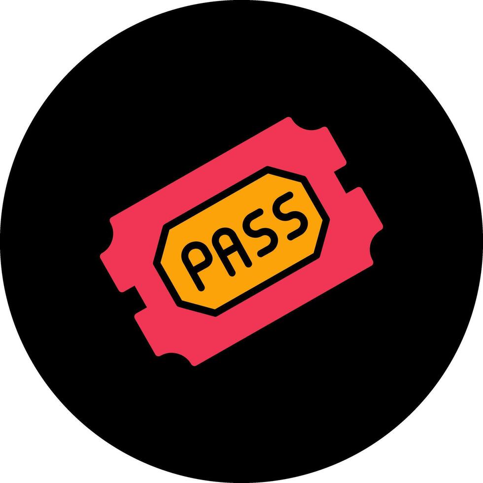 Passes Vector Icon