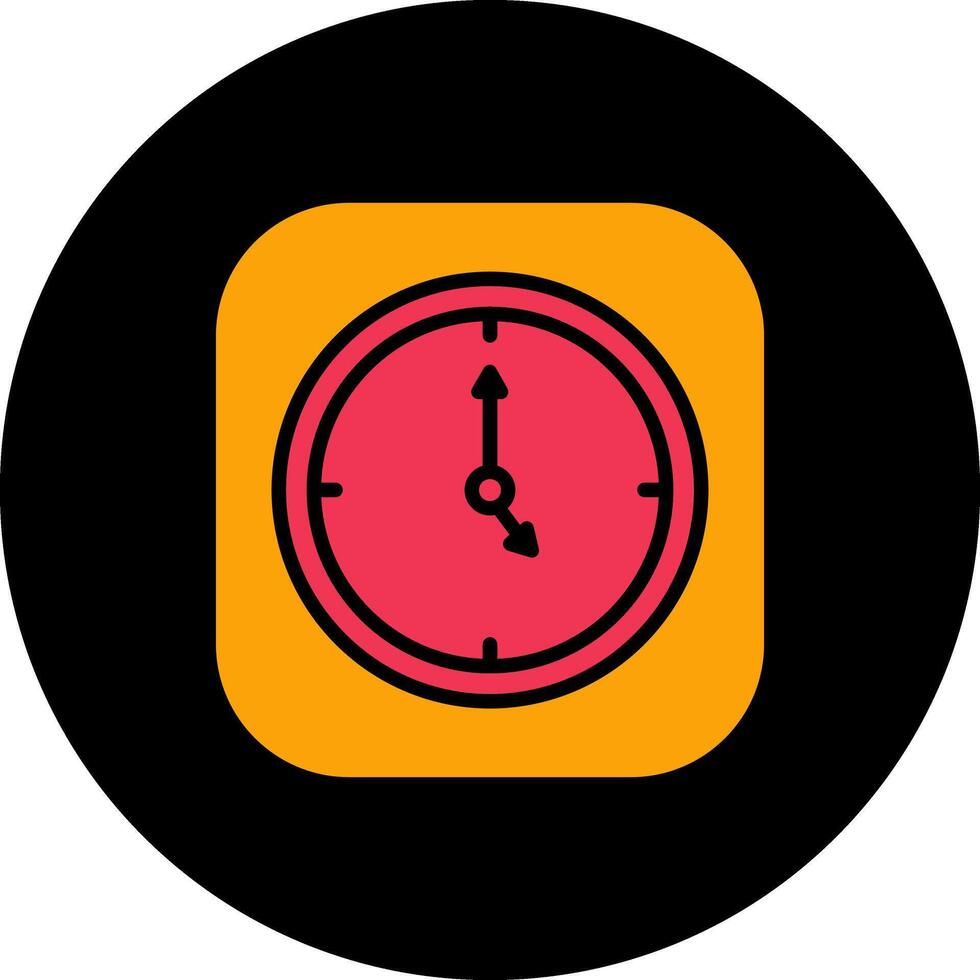 icono de vector de reloj