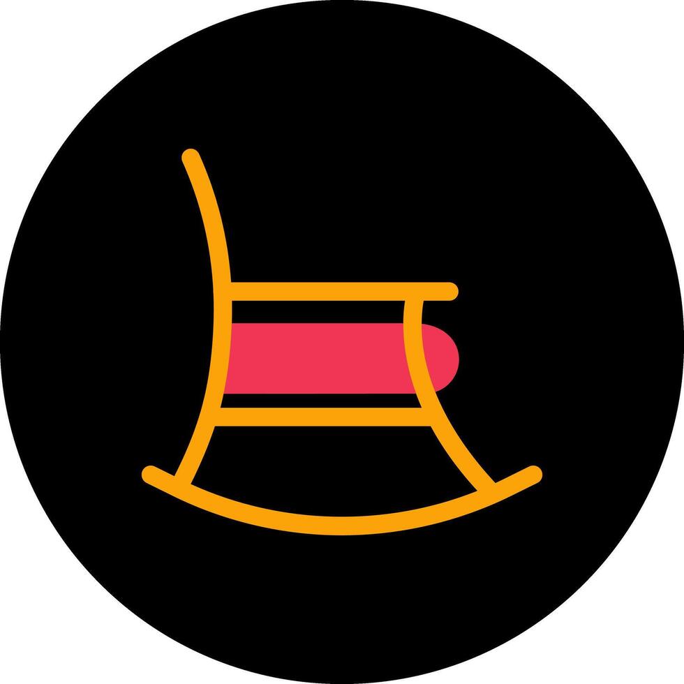 Rocking Chair Vector Icon