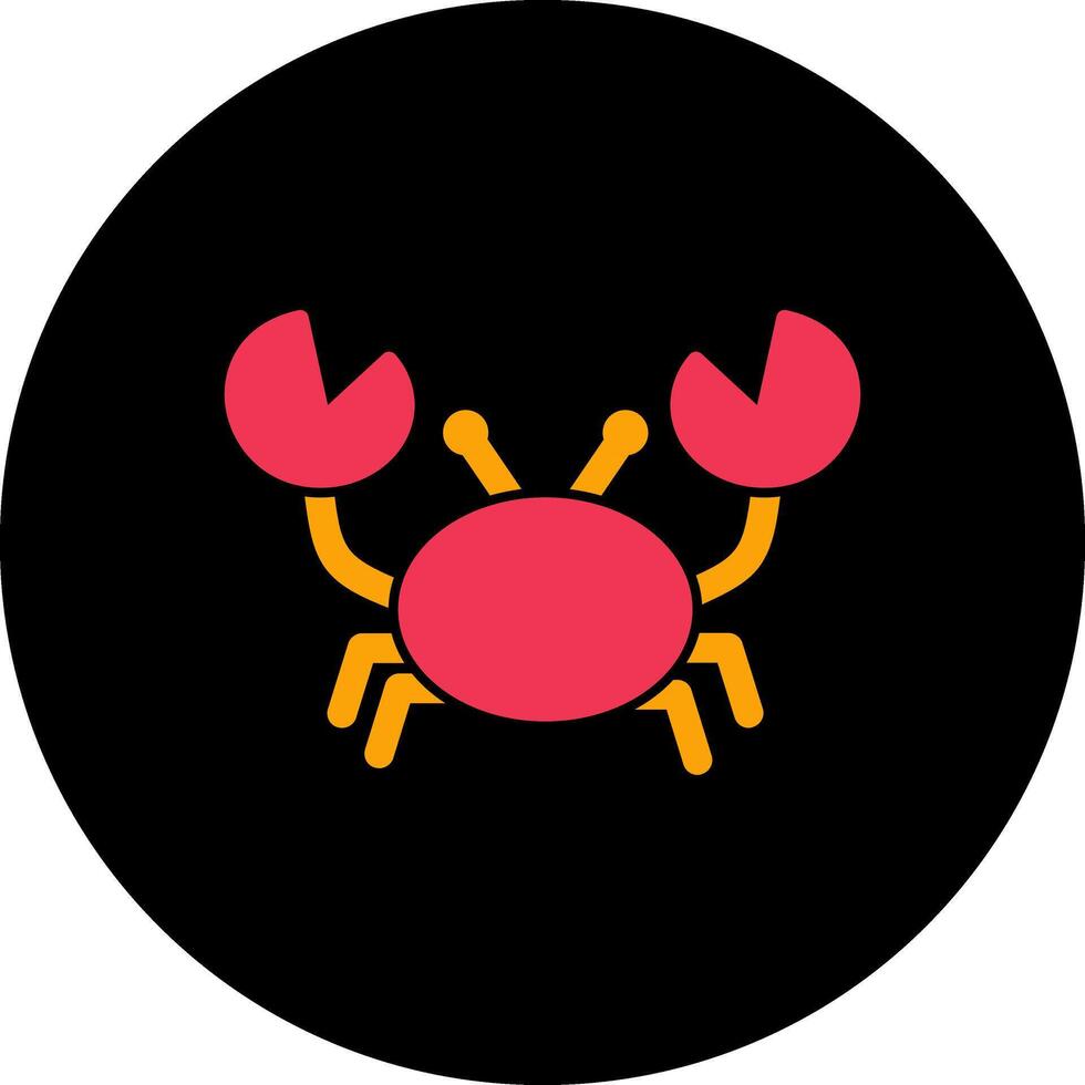 Crab Vector Icon