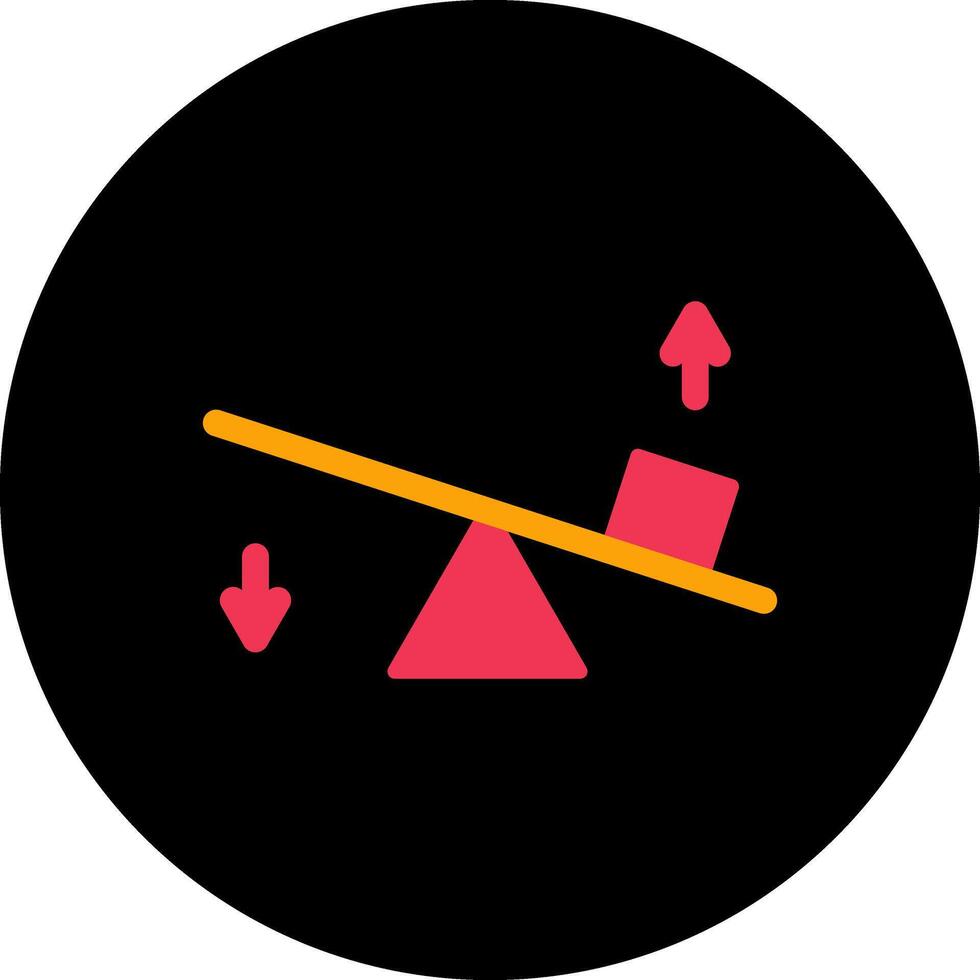 Seesaw Vector Icon
