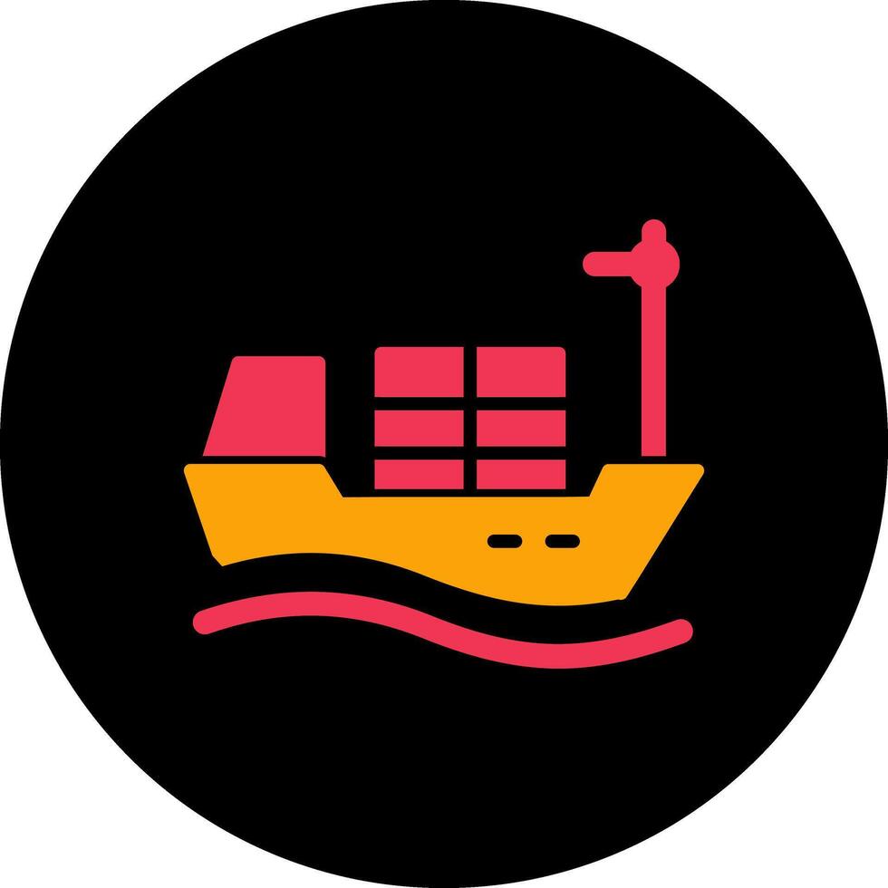 Cargo Ship I Vector Icon