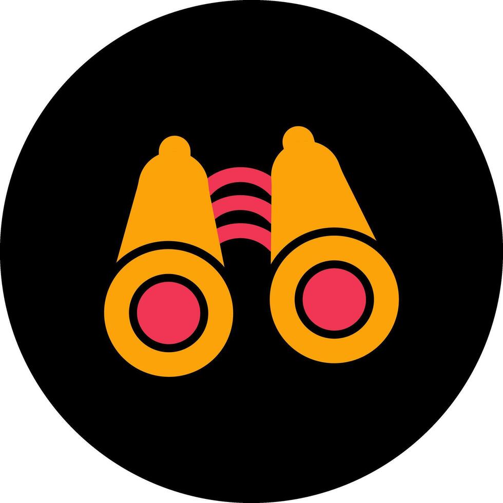 Binoculars Vector Icon