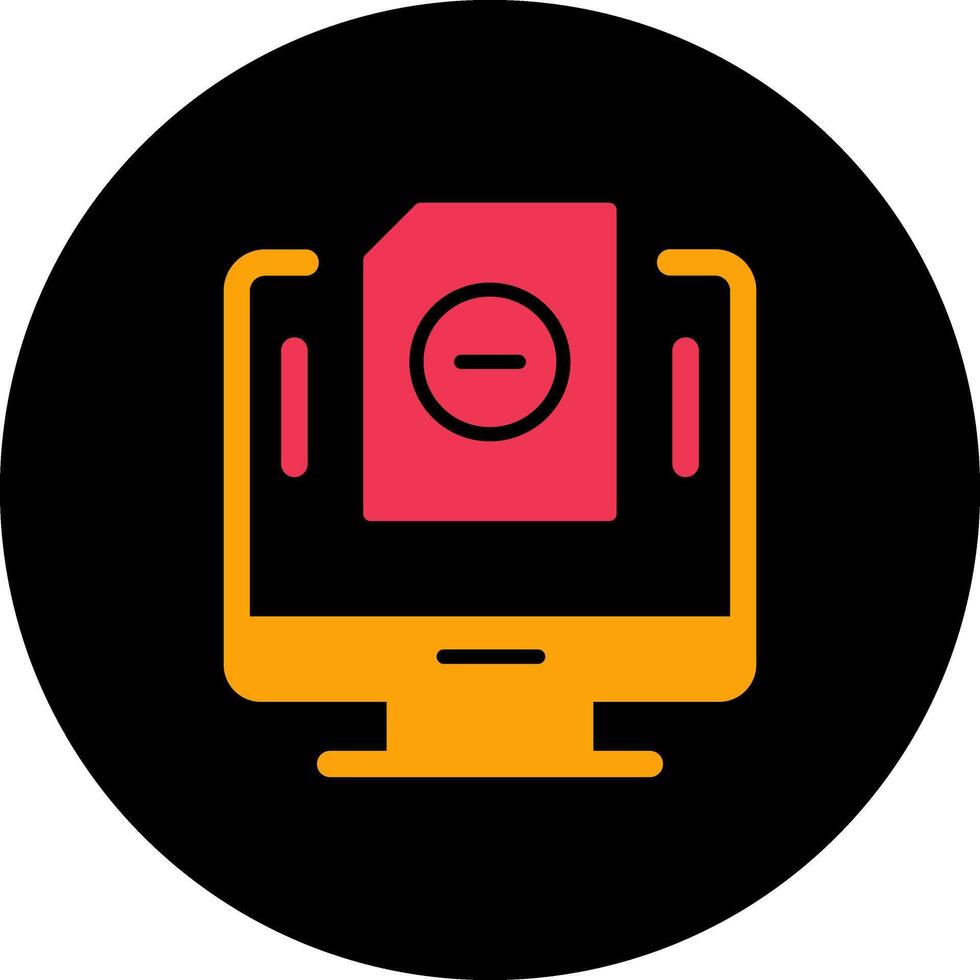 Minus Vector Icon