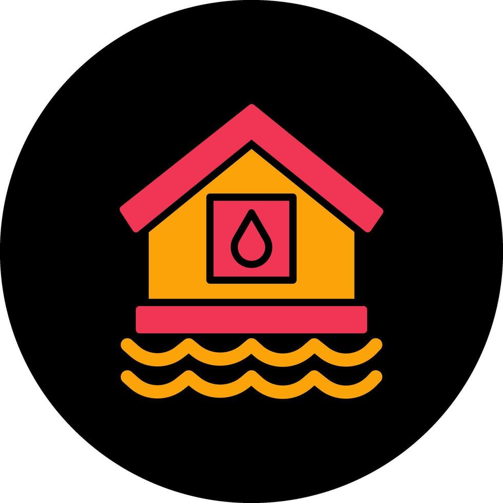 Water House Vector Icon