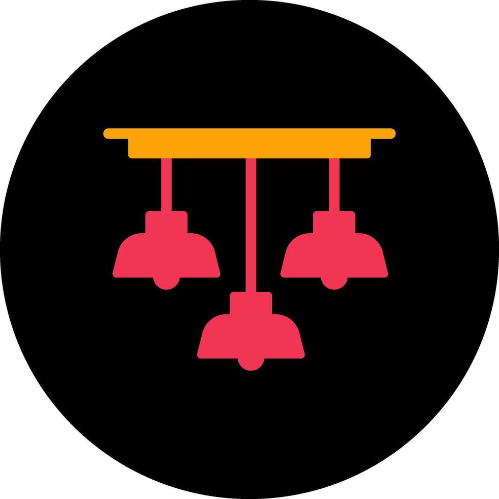 Overhead Light Vector Icon
