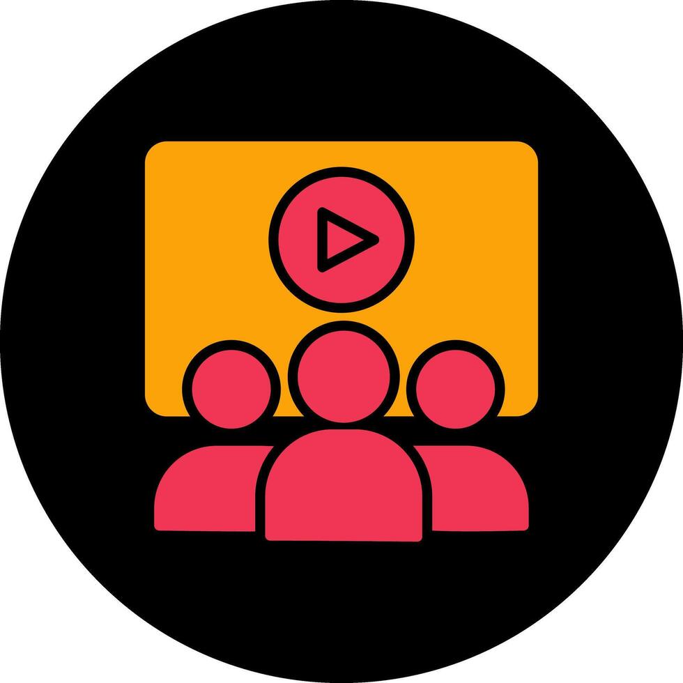 Online Course Vector Icon