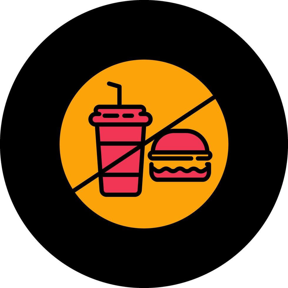 No Food Vector Icon