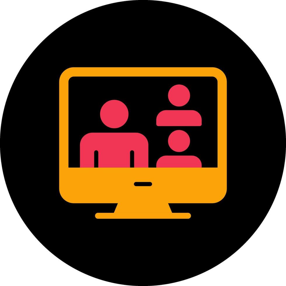 Videocall Vector Icon