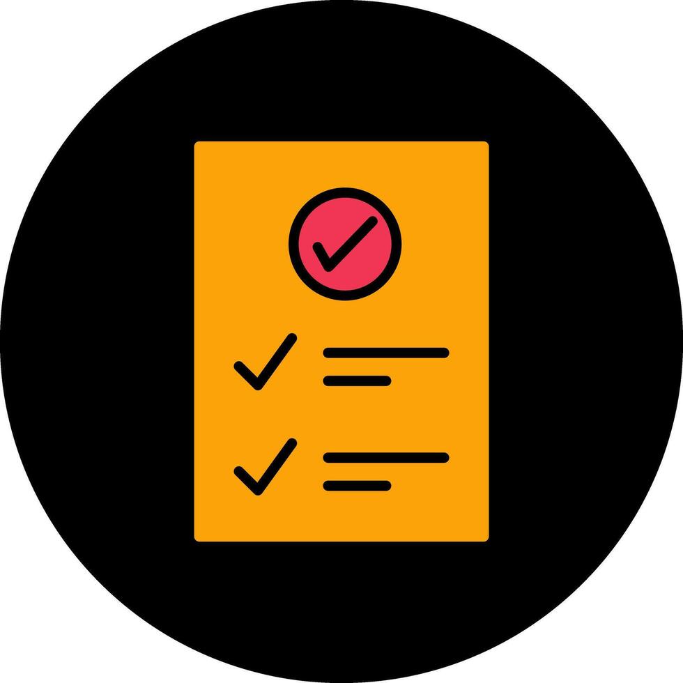 Check Up List Vector Icon