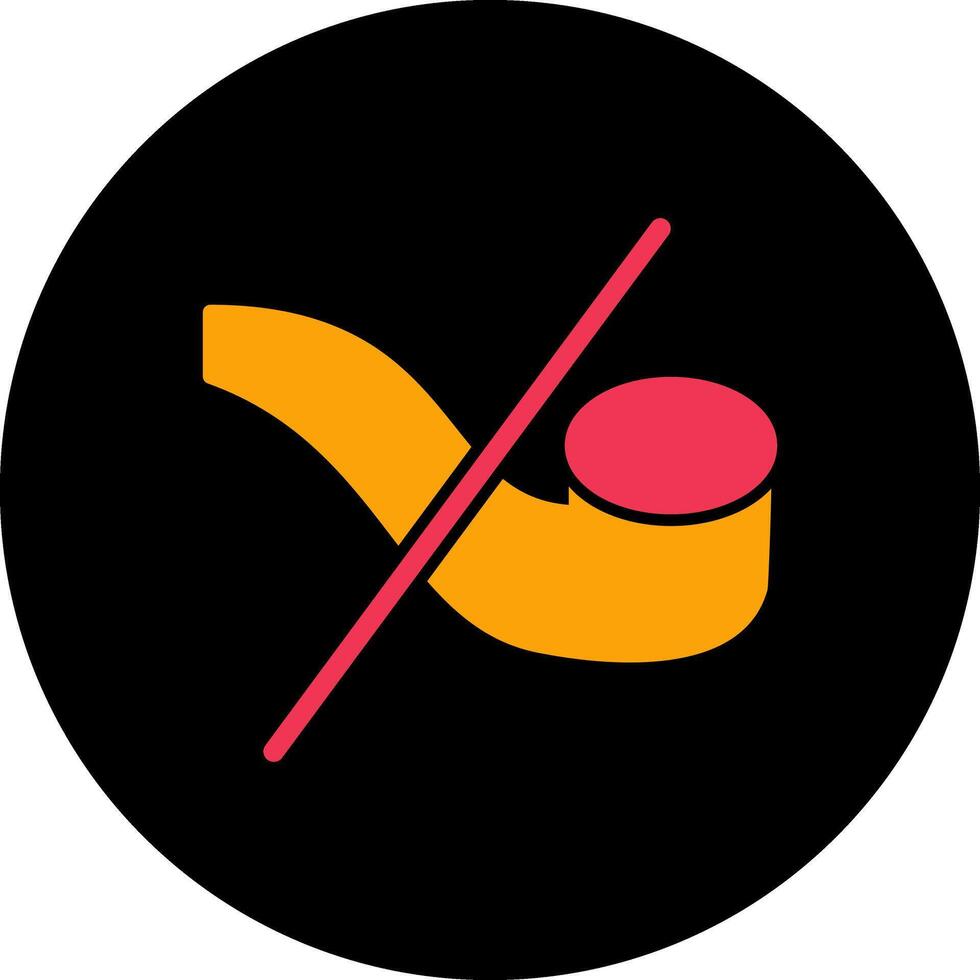 No Cigar Vector Icon