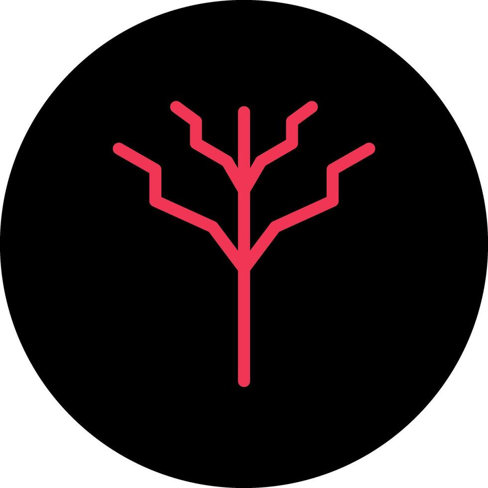 Tree with no leaves Vector Icon