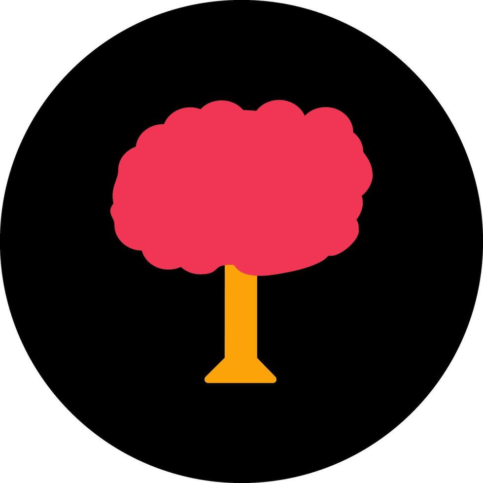 icono de vector de árbol